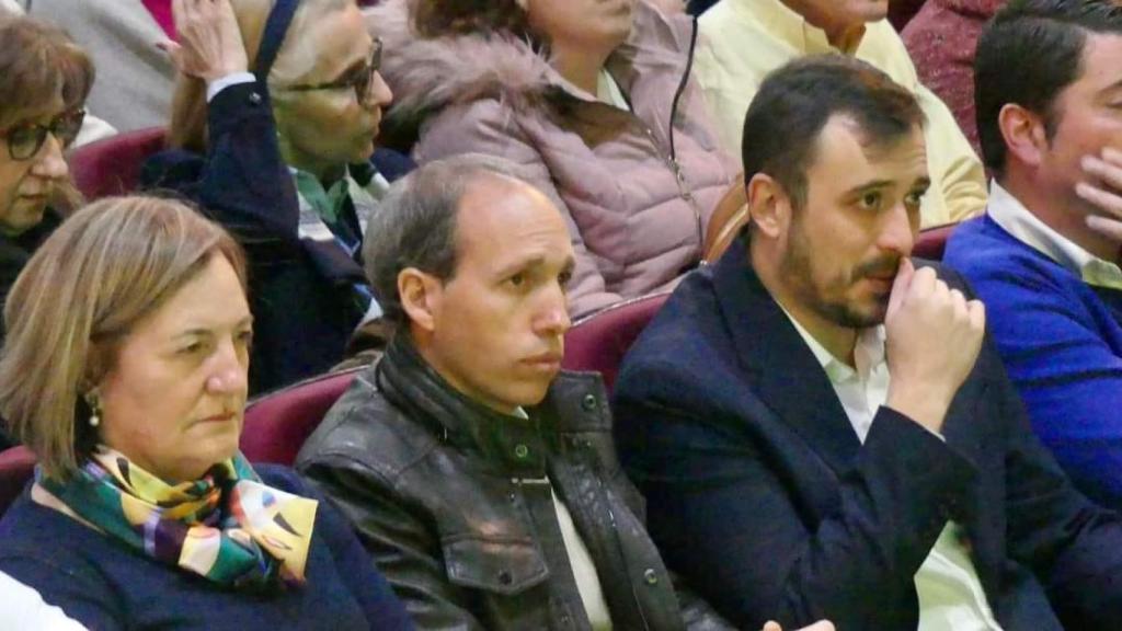 De izquierda a derecha: Josefina Blázquez, Daniel Arias y Sergio Botonero.