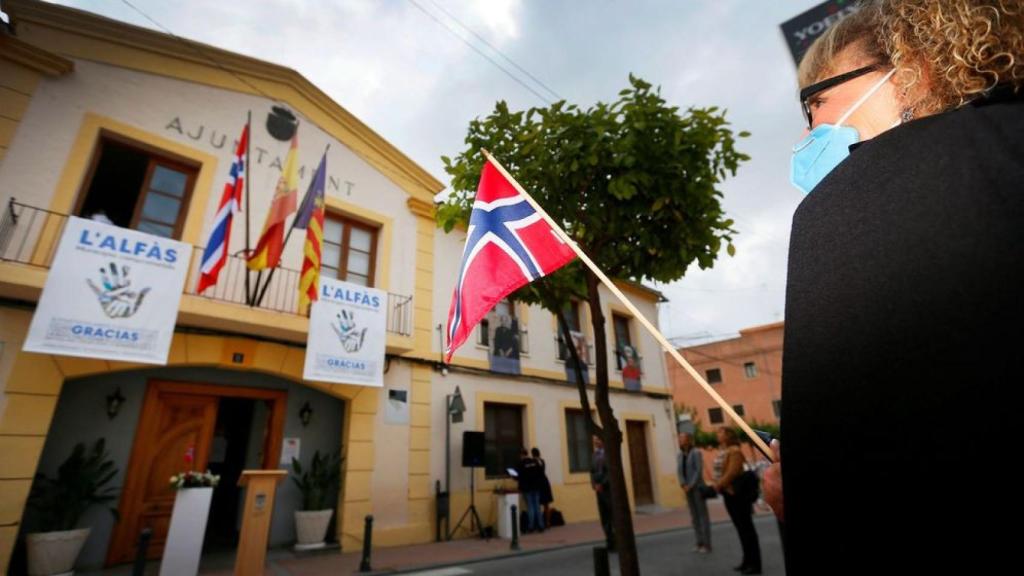 Una noruega en L'Alfàs.
