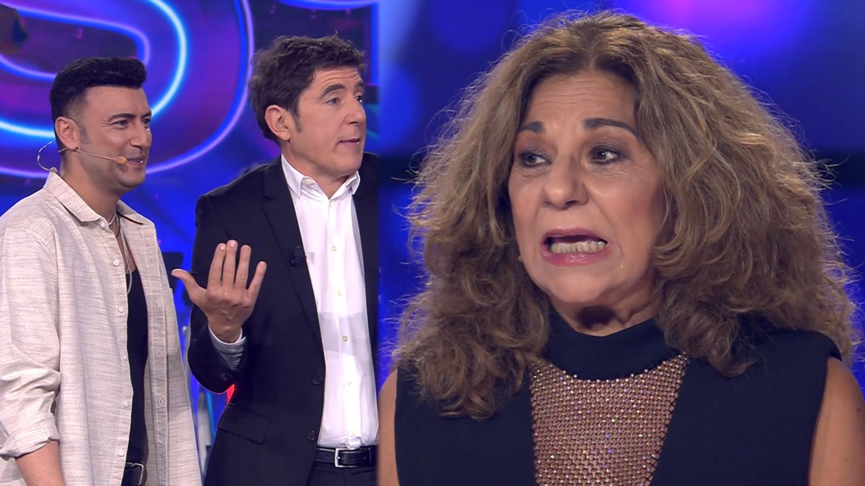 Lolita y Jadel en la gala de este viernes de ‘TCMS’.