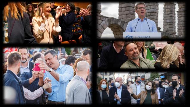 La campaña por el 28-M caliente motores: turismo electoral en Castilla y León en busca de votos