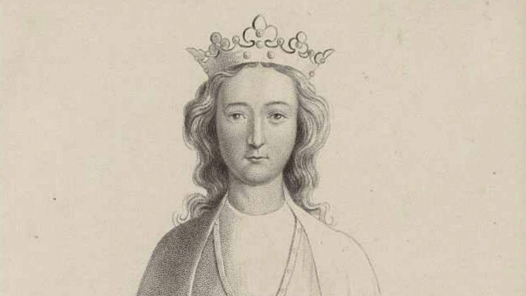 Recreación de la Infanta Leonor de Castilla por la Real Academia de Historia