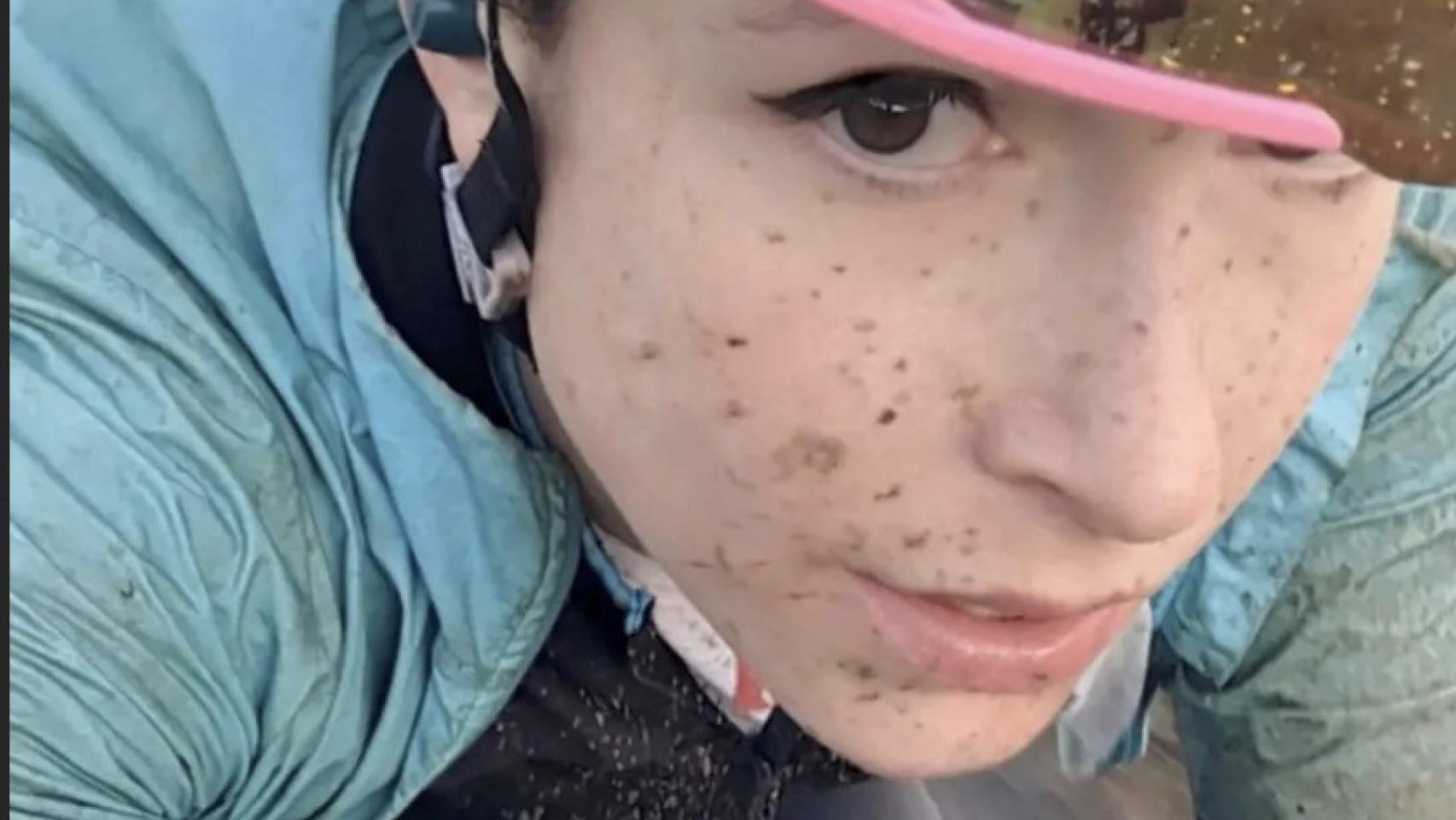 Cara Dixon, durante el transcurso de una prueba.