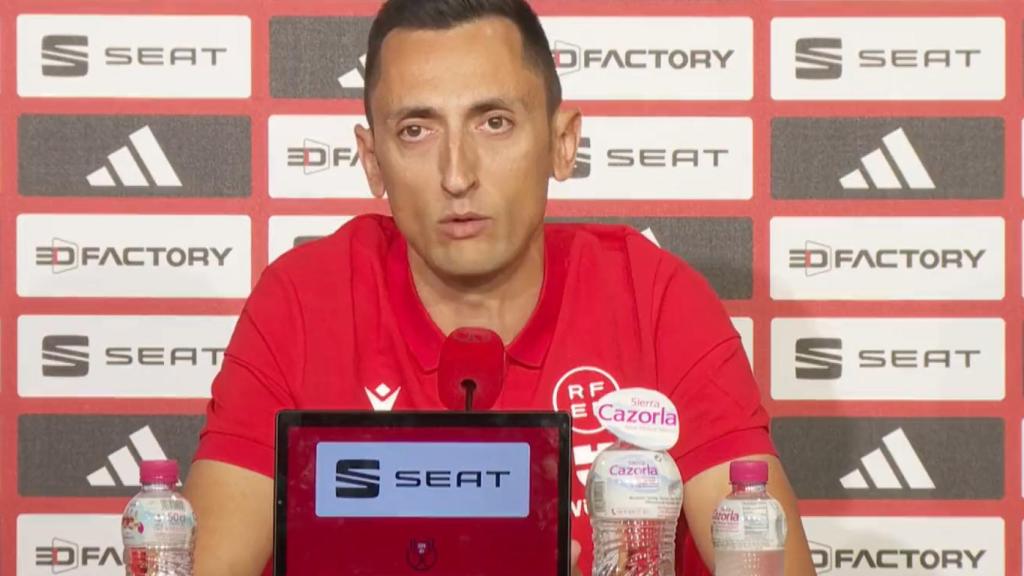 Sánchez Martínez, durante la rueda de prensa.