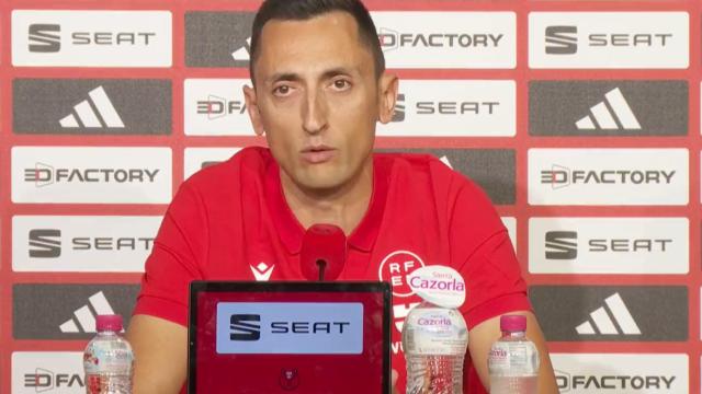 Sánchez Martínez, durante la rueda de prensa.