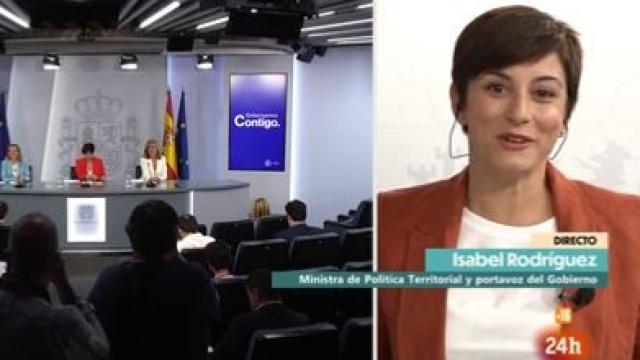 Isabel Rodríguez en La hora de la 1.