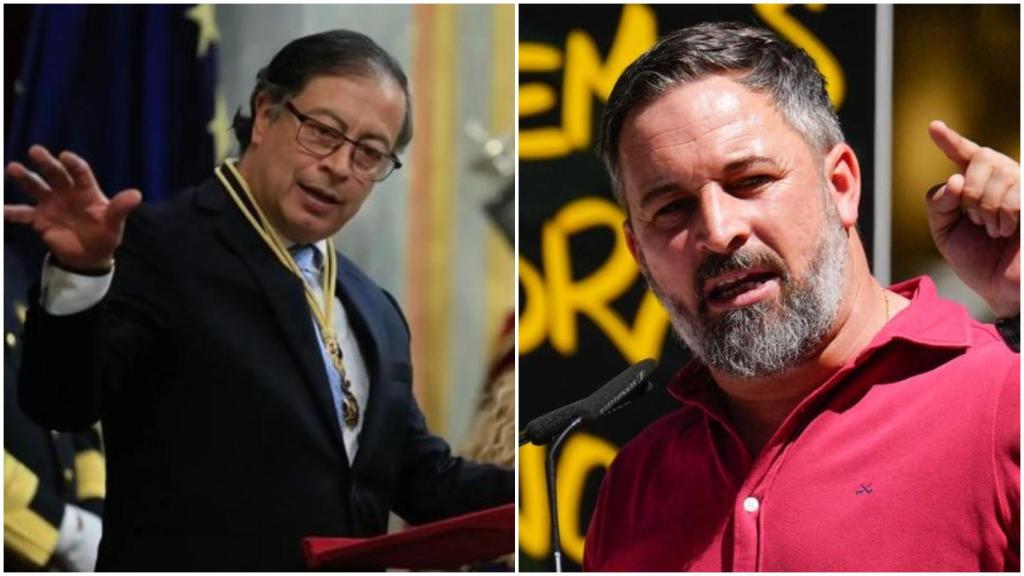 Abascal llama a Petro terrorista no arrepentido como Otegui y este responde: Insulta a Colombia