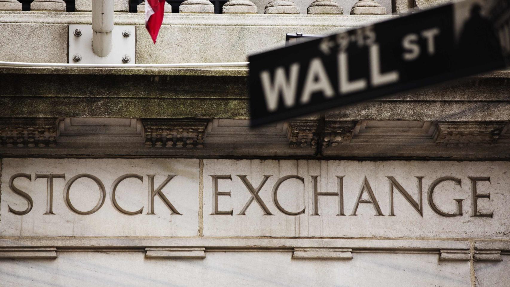 La Bolsa de valores de Nueva York.
