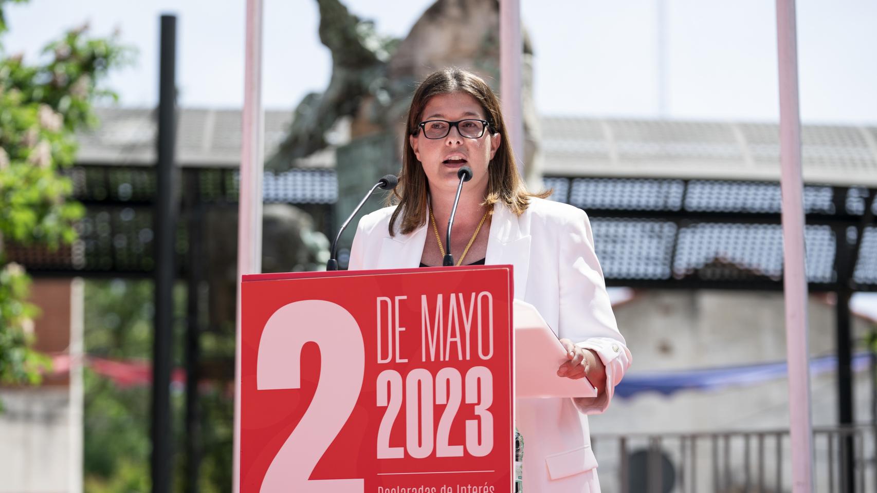 La alcaldesa de Móstoles, Noelia Posse, en una imagen reciente.