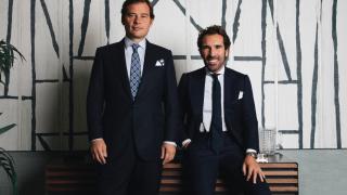 Alfonso Vivancos (i.), CEO de Scalpers, y Borja Vázquez (d.), presidente de la compañía.