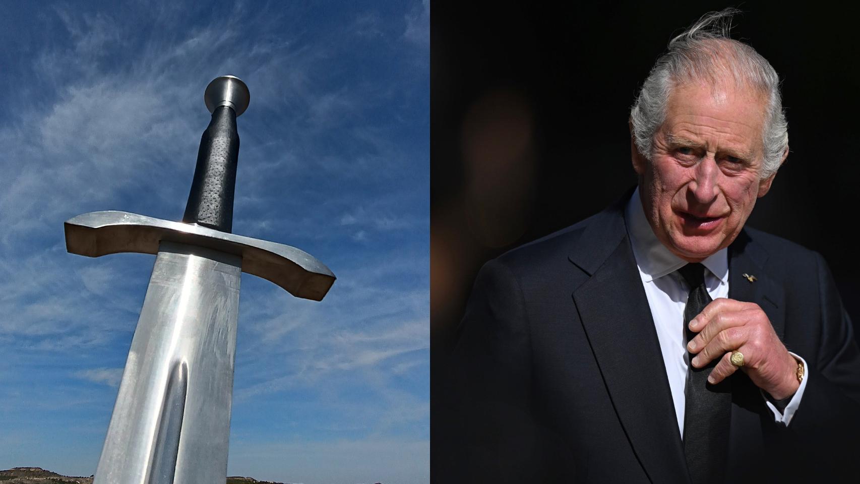 La espada española que entregarán a Carlos III en su coronación para que devuelva Gibraltar