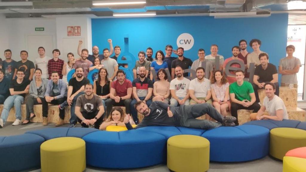 El equipo de CoverWallet en una imagen de archivo