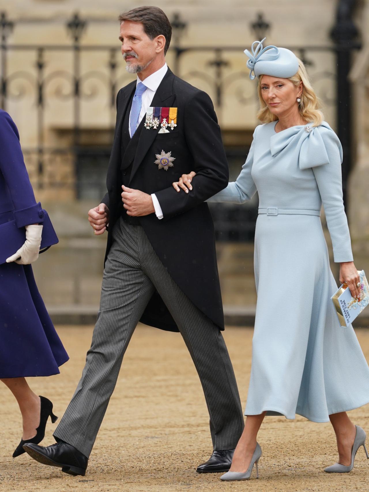 Marie-Chantal Miller en la coronación de Carlos III (Gtres)