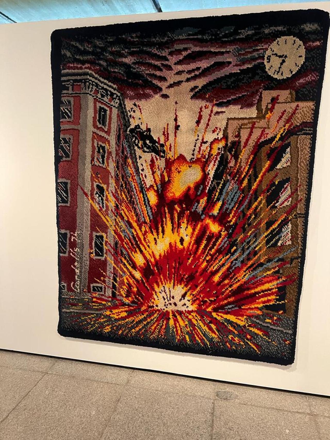 'Alfombra de lana', de Joan Cardells, 1974.