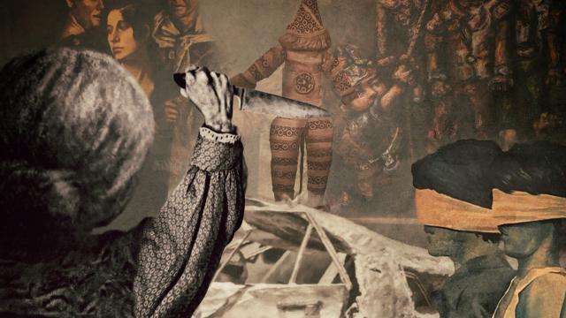 Una exposición que podría llamarse 'Mater Horrorosa'.