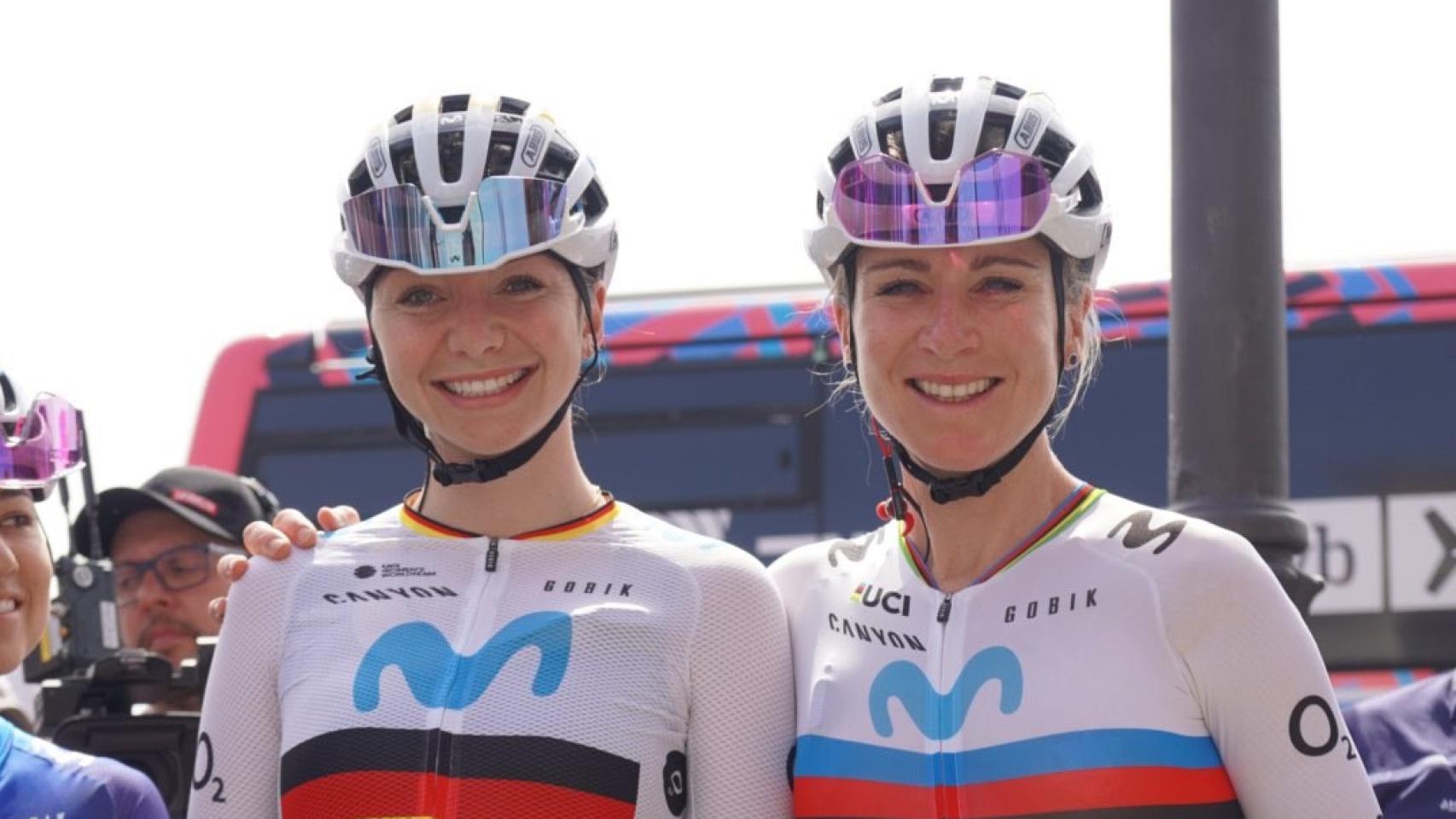 Annemiek van Vleuten y Lippert.