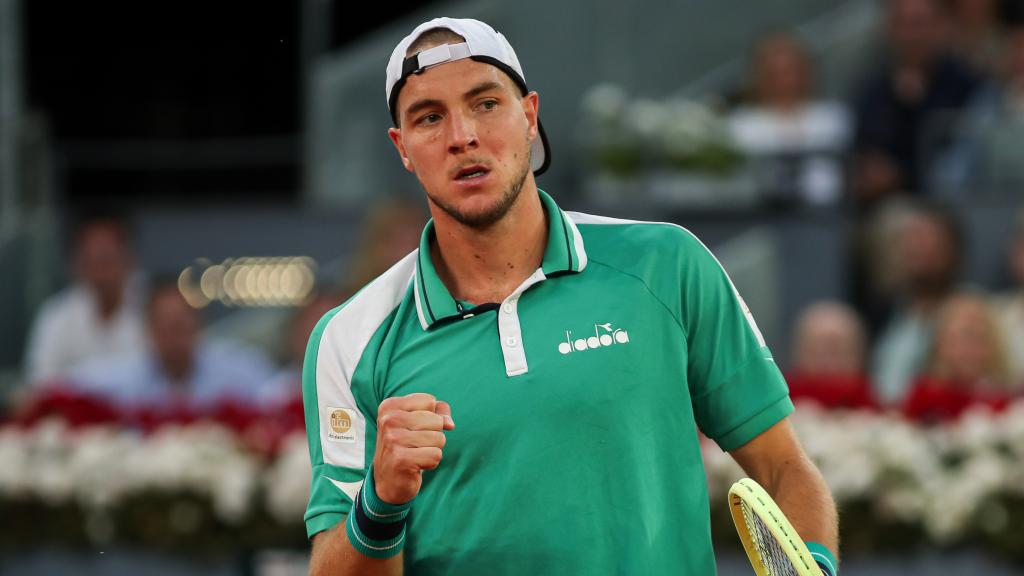Jan-Lennard Struff, en el Mutua Madrid Open 2023