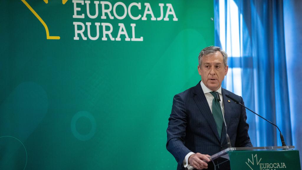 El presidente de Eurocaja Rural, Javier López.
