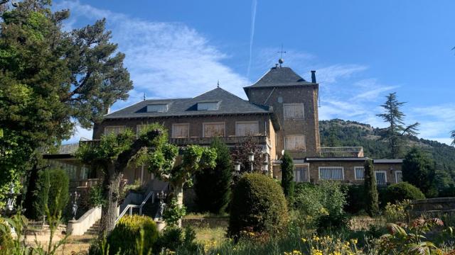 El viejo palacete de la familia Reyzábal, en propiedad del Arzobispado de Madrid.