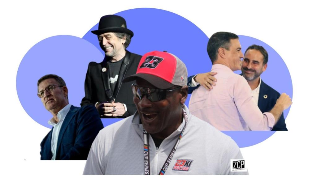 Michael Jordan, Pedro Sánchez,  Feijóo o Sabina han estado esta semana en Málaga.