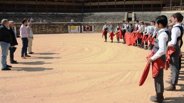 Los participantes del XIV Certamen posaron en la primera jornada