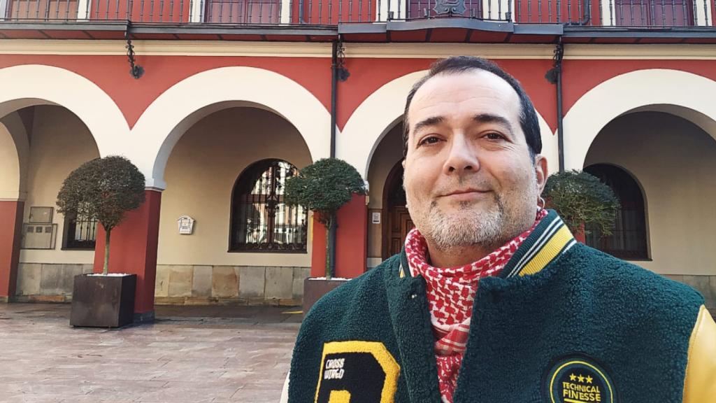 Roberto García, en Langreo