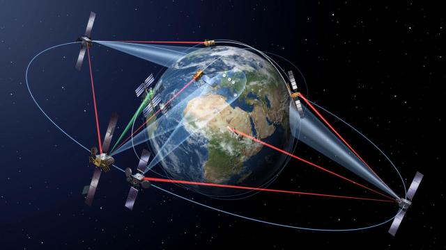 Constelación de satélites