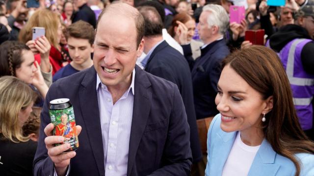 Los Príncipes de Gales, en los alrededores de Windsor.