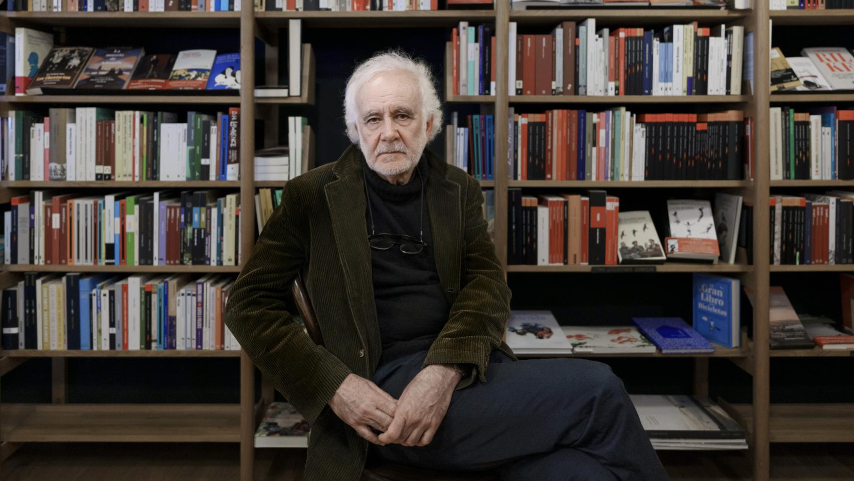 Ramón Andrés en la librería Walden de Pamplona. Foto: Daniel Ochoa de Olza