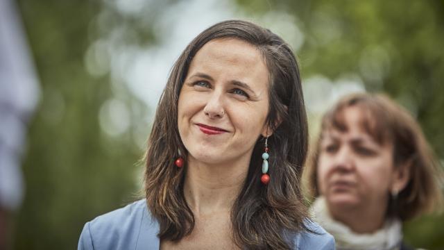 Ione Belarra, ministra de Derechos Sociales, en un acto reciente.