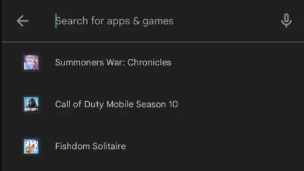 Publicidad en la búsqueda de Google Play