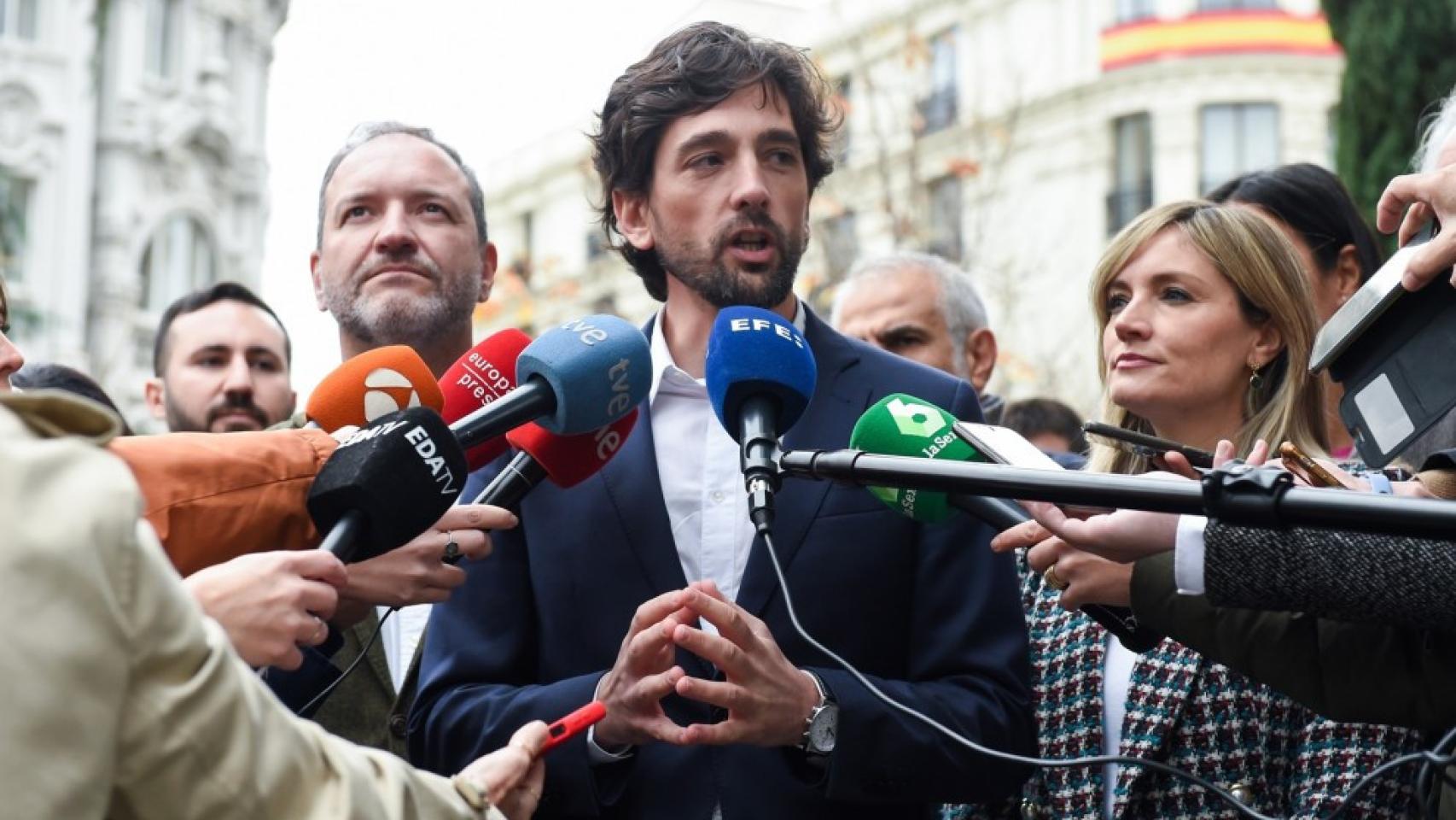 Adrián Vázquez, secretario general de Ciudadanos.