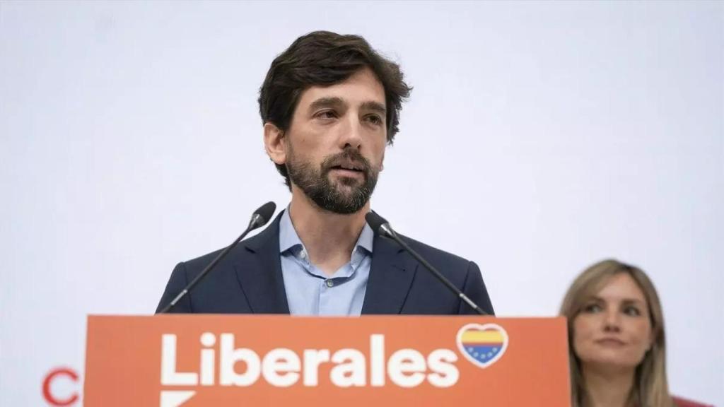 Adrián Vázquez, secretario general de Ciudadanos.