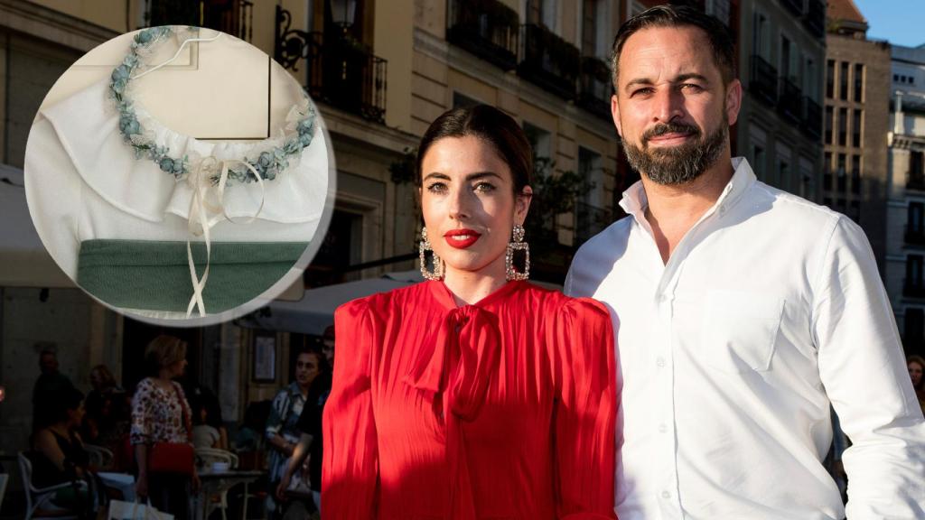 Lidia Bedman y Santiago Abascal, en un montaje de JALEOS.