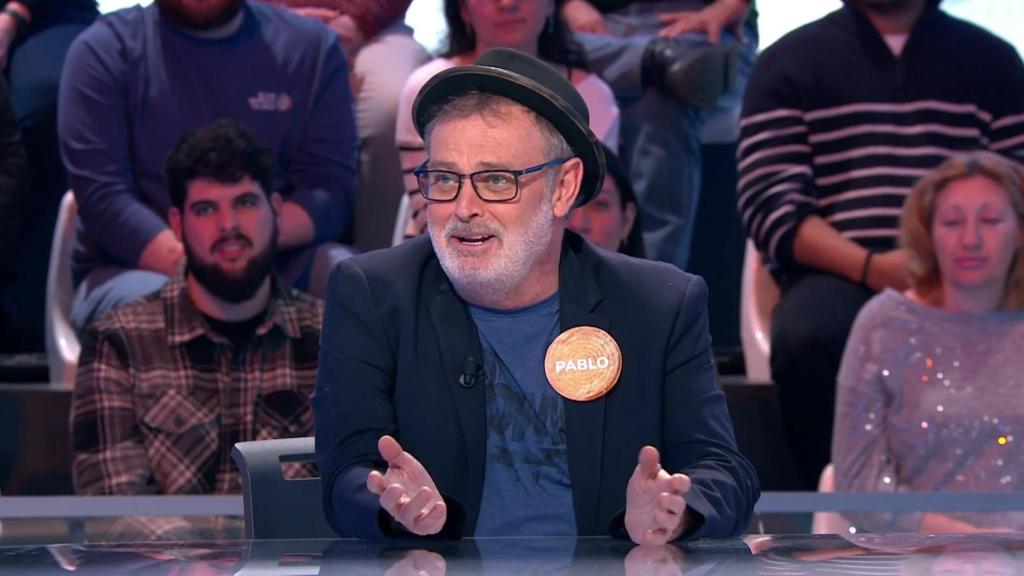 Pablo Carbonell, en una intervención en 'Pasapalabra'.