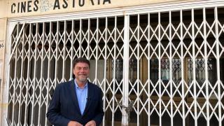 El alcalde de Alicante y candidato del PP, Luis Barcala, este lunes.