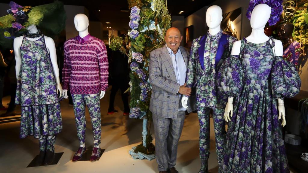 Francis Montesinos, en el inauguración de una de sus tiendas en Valencia.