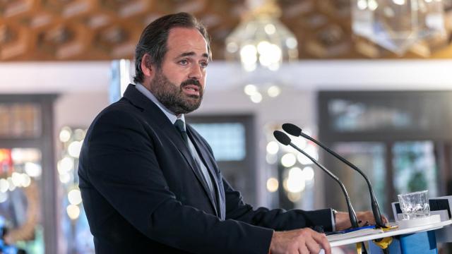 Paco Núñez en un encuentro en Toledo con los medios de comunicación. Foto: Javier Longobardo.