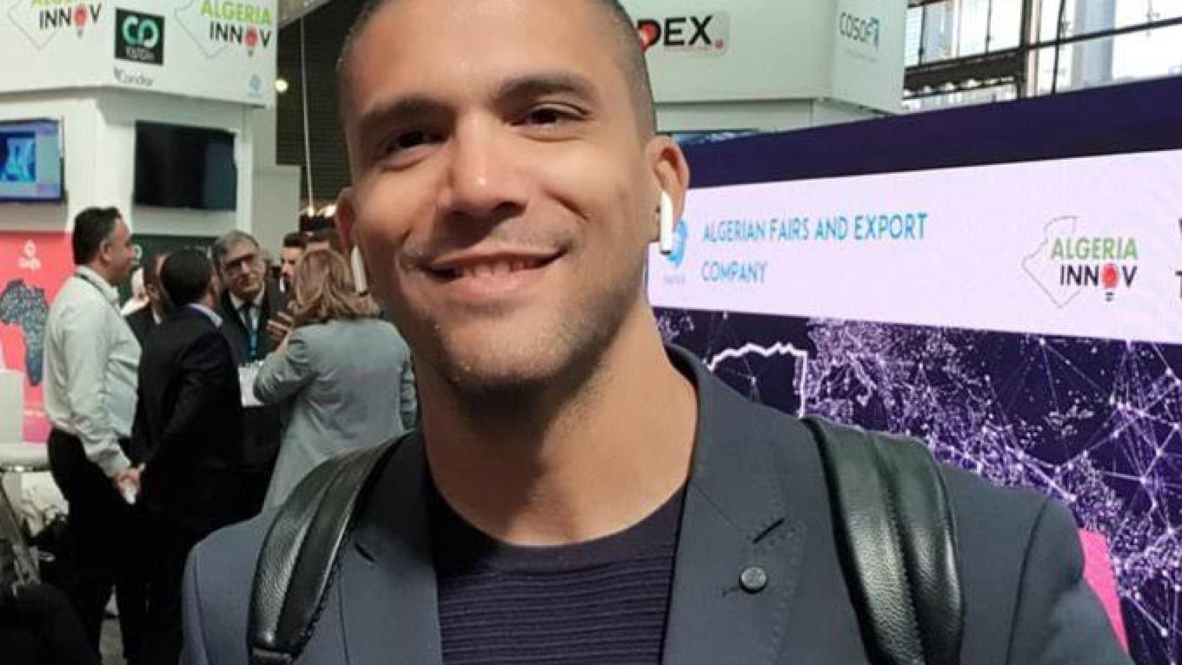 El periodista argelino Khaled Drareni.