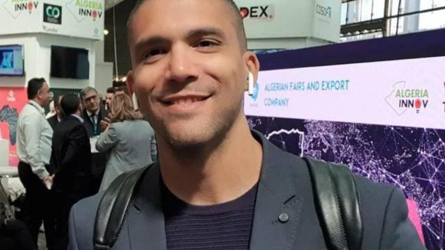 El periodista argelino Khaled Drareni.