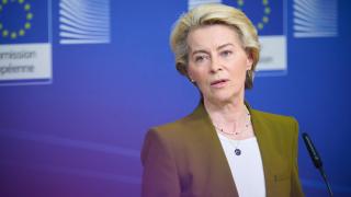 La presidenta de la Comisión Europea, Ursula von der Leyen