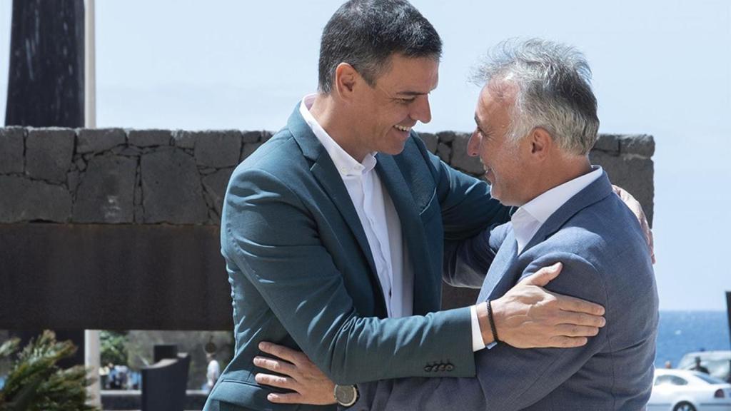 Pedro Sánchez, de visita en Canarias.