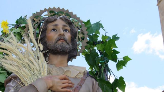 Imagen de San Isidro Labrador, patrón de los agricultores y de la ciudad de Madrid