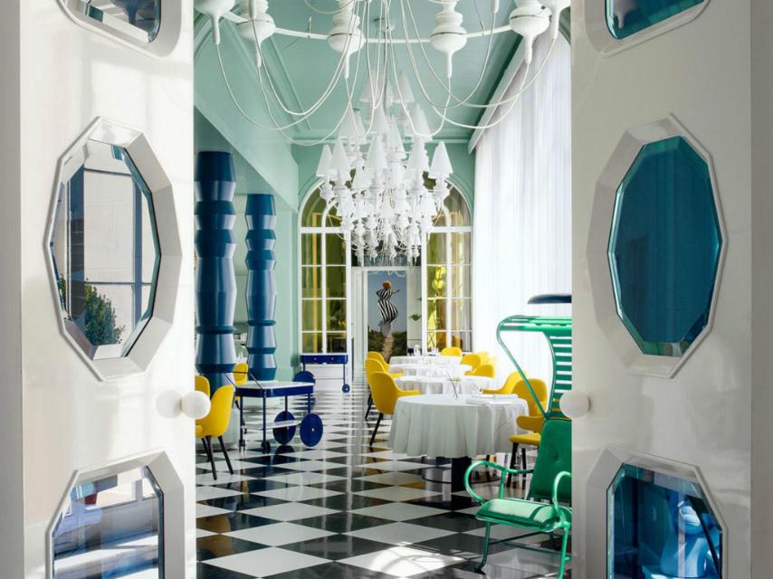 Interior de la Terraza del Casino, Paco Roncero Restaurante