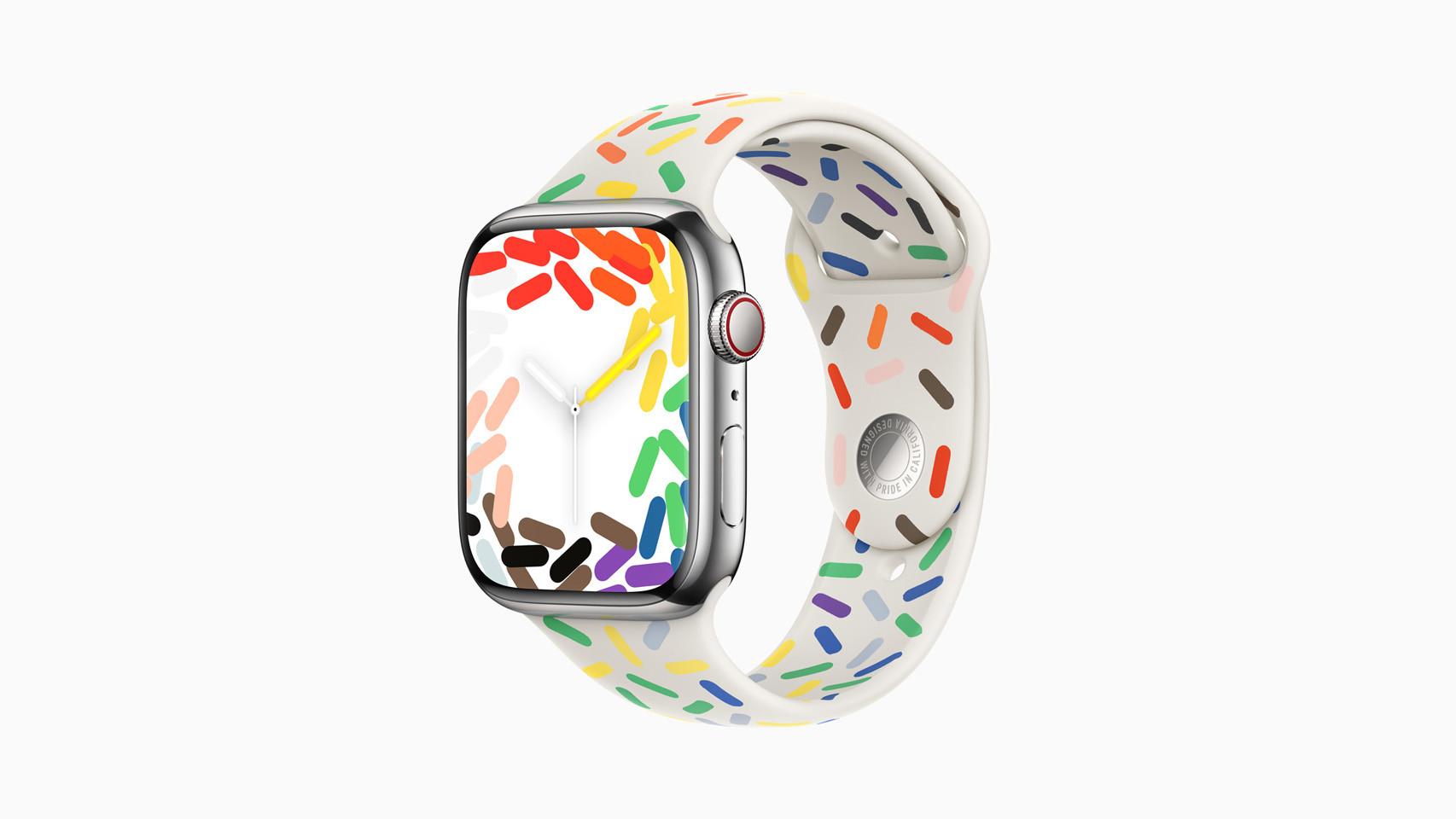 Reloj con la correa Edición Orgullo.