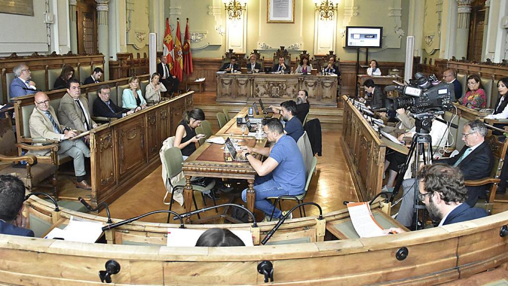 Sesión ordinaria del pleno del mes de mayo en Valladolid