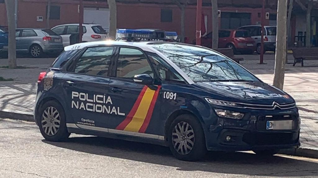 Un coche de la Policía Nacional de Valladolid
