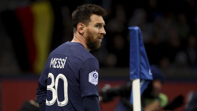 Leo Messi, con el PSG