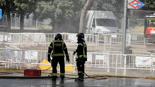 Escape de gas en Usera.