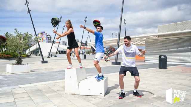 Marta González Niño, Ignacio Vilariño y Héctor Guisande.