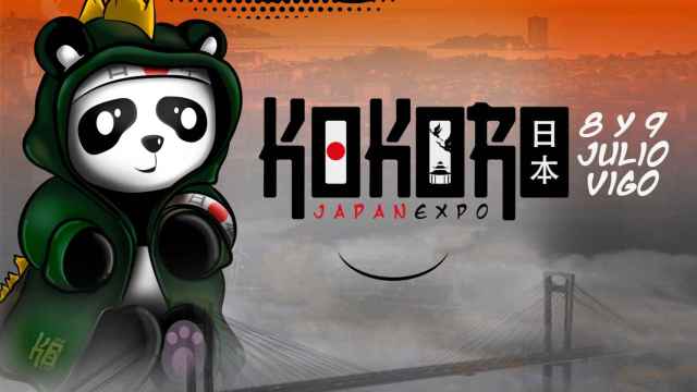 Cartel de Kokoro Japan Expo en Vigo.